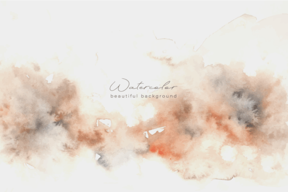 Abstract Horizontal Watercolor Background: A Versatile Design Element for Modern Creativity