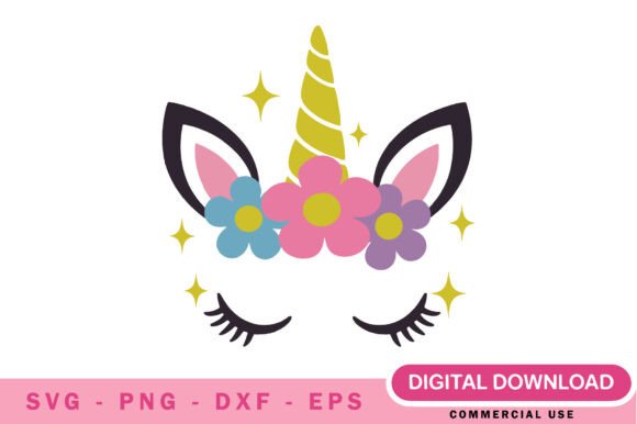 Cute Magical Unicorn Clipart for Kids: Bringing Enchantment to Creative Projects