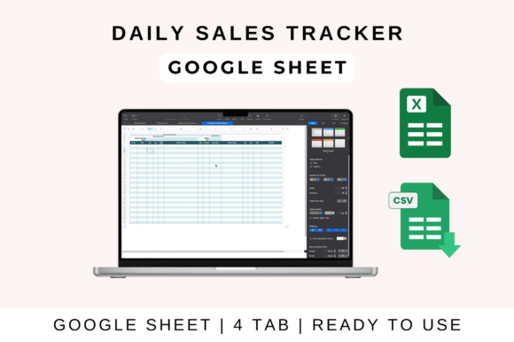 Daily Sales Tracker Template