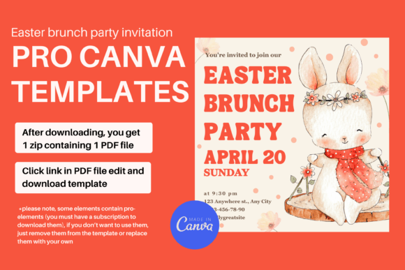 Easter Invitation Canva Template: A Step-by-Step Guide