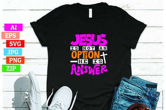 Jesus is Not an Option He is Answer: A Powerful Message for Your Print On Demand Collection