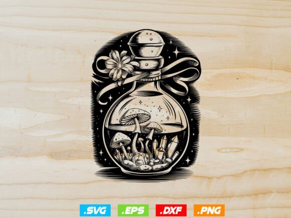 Magical Potion Bottle SVG