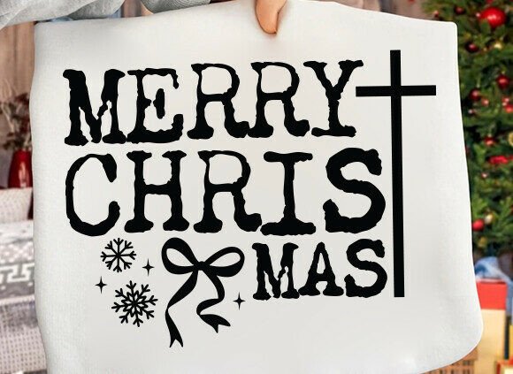 Merry Christmas SVG: A Creative Digital Gift for Christian Christmas