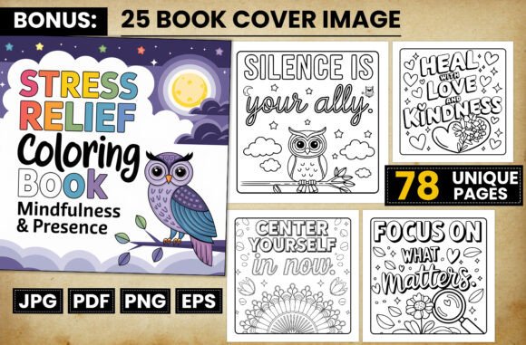 Mindfulness Quotes Coloring Pages