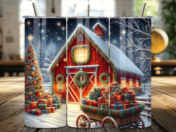 Red Barn Christmas Gifts Tumbler Wrap: A Strategic Tool for Creative Entrepreneurs