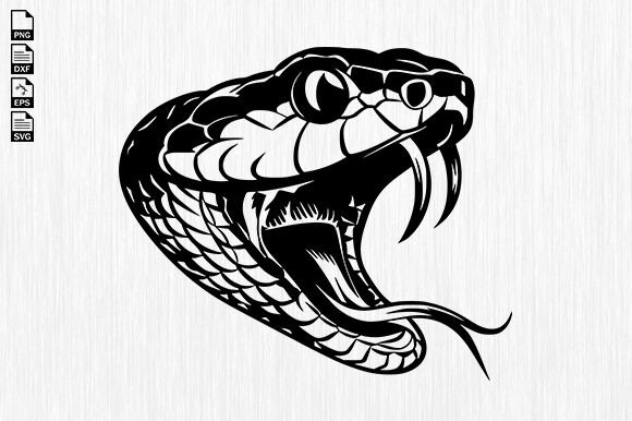 Snake SVG, Clipart & Head Designs
