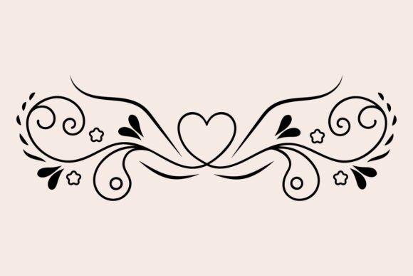 Valentine Doodle Heart Ornate Swirls: A Timeless Symbol of Love in Modern Design