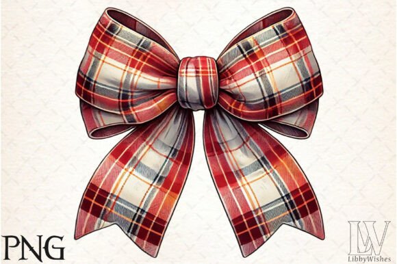 Watercolor Plaid Bow Clipart PNG: A Strategic Tool for Creative Projects