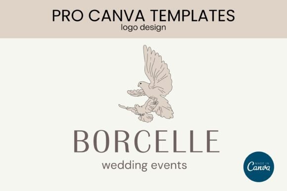 Wedding Agency Logo PRO Canva Template: A Guide to Creating Professional Branding