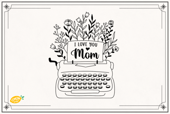 Wildflower Mom SVG Design